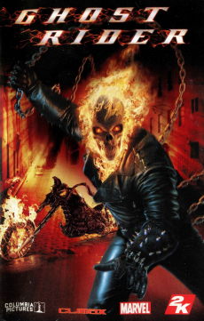 Ghost Rider 1 โกสต์ ไรเดอร์ ภาค 1: มัจจุราชแห่งรัตติกาล (2007) Poster