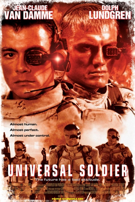 Universal Soldier 1: 2 คนไม่ใช่คน ภาค 1 (1992) Poster