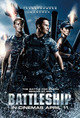 Battleship แบทเทิลชิป ยุทธการเรือรบพิฆาตเอเลี่ยน (2012) Poster