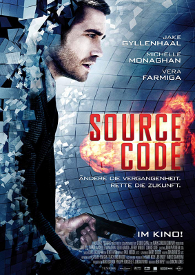 Source Code แฝงร่างขวางนรก (2011) Poster