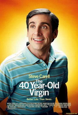 The 40-Year-Old Virgin 40 ปี โอ้ว! ยังจิ้น (2005) Poster