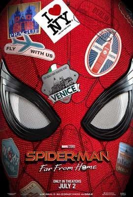 Spider-Man Far from Home สไปเดอร์-แมน ฟาร์ ฟรอม โฮม (2019) Poster