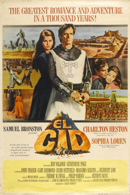 El Cid เอล ซิด วีรบุรุษสงครามครูเสด (1961) Poster