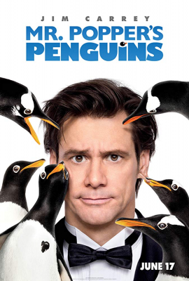 Mr. Popper s Penguins เพนกวินน่าทึ่งของนายพ็อพเพอร์ (2011) Poster