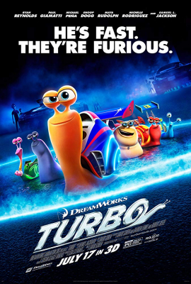 Turbo เทอร์โบ หอยทากจอมซิ่งสายฟ้า (2013) Poster