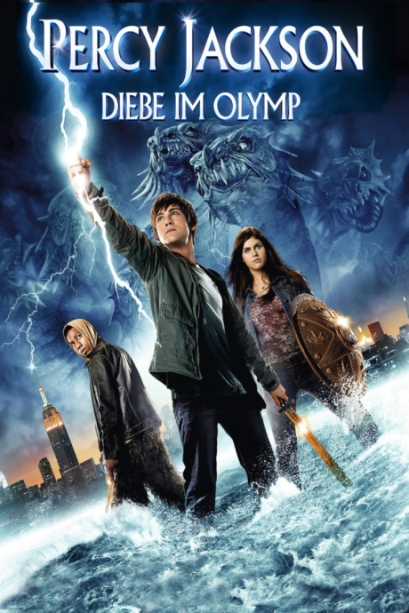 Percy Jackson & the Olympians: The Lightning Thief เพอร์ซีย์ แจ็คสันกับสายฟ้าที่หายไป (2010) Poster