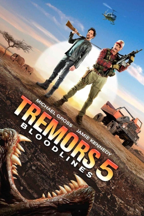 Tremors 5: Bloodlines ทูตนรกล้านปี ภาค 5: สายพันธุ์เขมือบโลก (2015) Poster