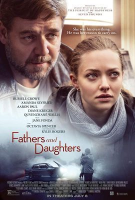 Fathers and Daughters สองหัวใจ สายใยนิรันดร์ (2015) Poster