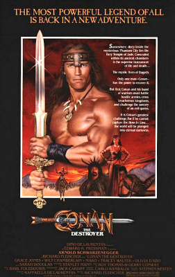 Conan the Destroyer โคแนน ตอนถล่มวิหารเทพเจ้า (1984) Poster