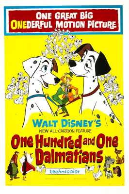 101 Dalmatians ทรามวัย กับไอ้ด่าง (1961) Poster