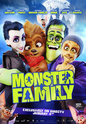 Monster Family ครอบครัวตัวป่วนก๊วนปีศาจ (2017) Poster