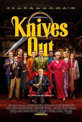 Knives Out ฆาตกรรมหรรษา ใครฆ่าคุณปู่ (2019) Poster