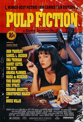 Pulp Fiction เขย่าชีพจรเกินเดือด (1994) Poster