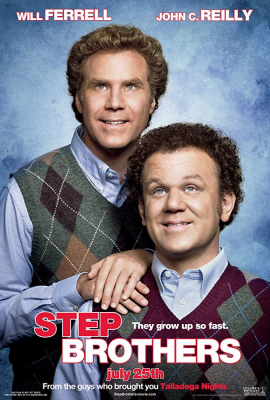 Step Brothers สเต๊ป บราเธอร์ส ถึงหน้าแก่แต่ใจยังเอ๊าะ (2008) Poster