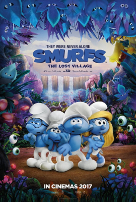 Smurfs: The Lost Village สเมิร์ฟ หมู่บ้านที่สาบสูญ (2017) Poster