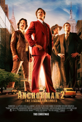 Anchorman 2: The Legend Continues แองเคอร์แมน ขำข้นคนข่าว (2013) Poster