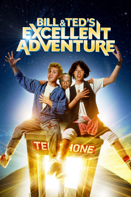 Bill & Ted’s Excellent Adventure บิลล์กับเท็ด ตอน มุดมิติอลเวง (1989) Poster