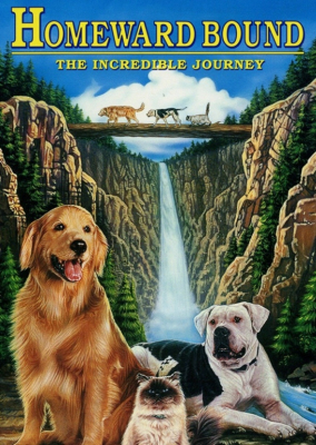 Homeward Bound 1: The Incredible Journey 2 หมา 1 แมว ใครจะพรากเราไม่ได้ (1993) Poster