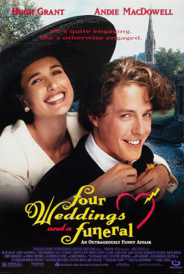 Four Weddings and a Funeral ไปงานแต่งงาน 4 ครั้ง หัวใจนั่งเฉยไม่ได้แล้ว (1994)