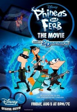 Phineas and Ferb the Movie: Across the 2nd Dimension ฟีเนียสกับเฟิร์บ คู่หูจอมป่วนกวนข้ามมิติ (2011)