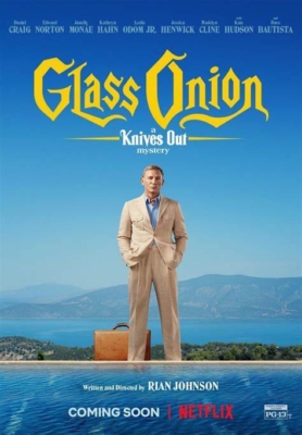 Glass Onion: A Knives Out Mystery ฆาตกรรมหรรษา ใครฆ่าเพื่อน (2022) Poster