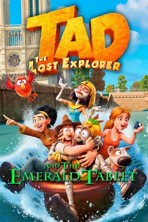 Tad, the Lost Explorer and the Emerald Tablet (2022) Poster