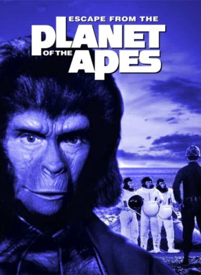 Escape from the Planet of the Apes หนีนรกพิภพวานร (1971) Poster