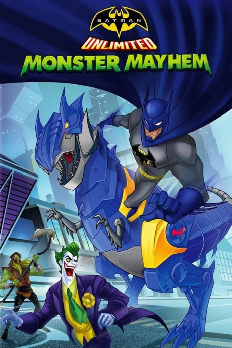 Batman Unlimited: Monster Mayhem แบทแมน ถล่มจอมวายร้ายป่วนเมือง (2015) Poster