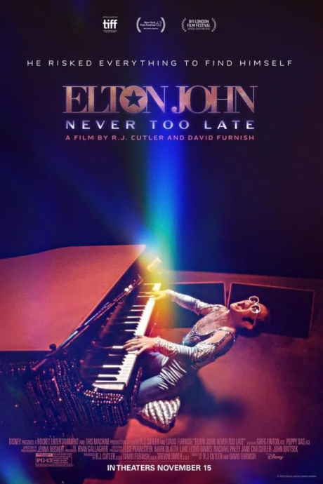 Elton John: Never Too Late เอลตัน จอห์น: ไม่มีคำว่า สายเกินไป (2024) ซับไทย