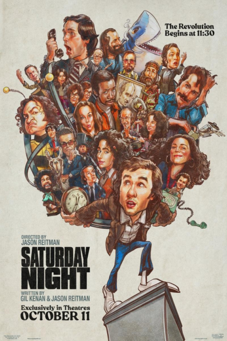 Saturday Night จดหมายเหตุแห่งนาทีประวัติศาสตร์พลิกโฉมวงการทีวีโลก (2024) ซับไทย Poster